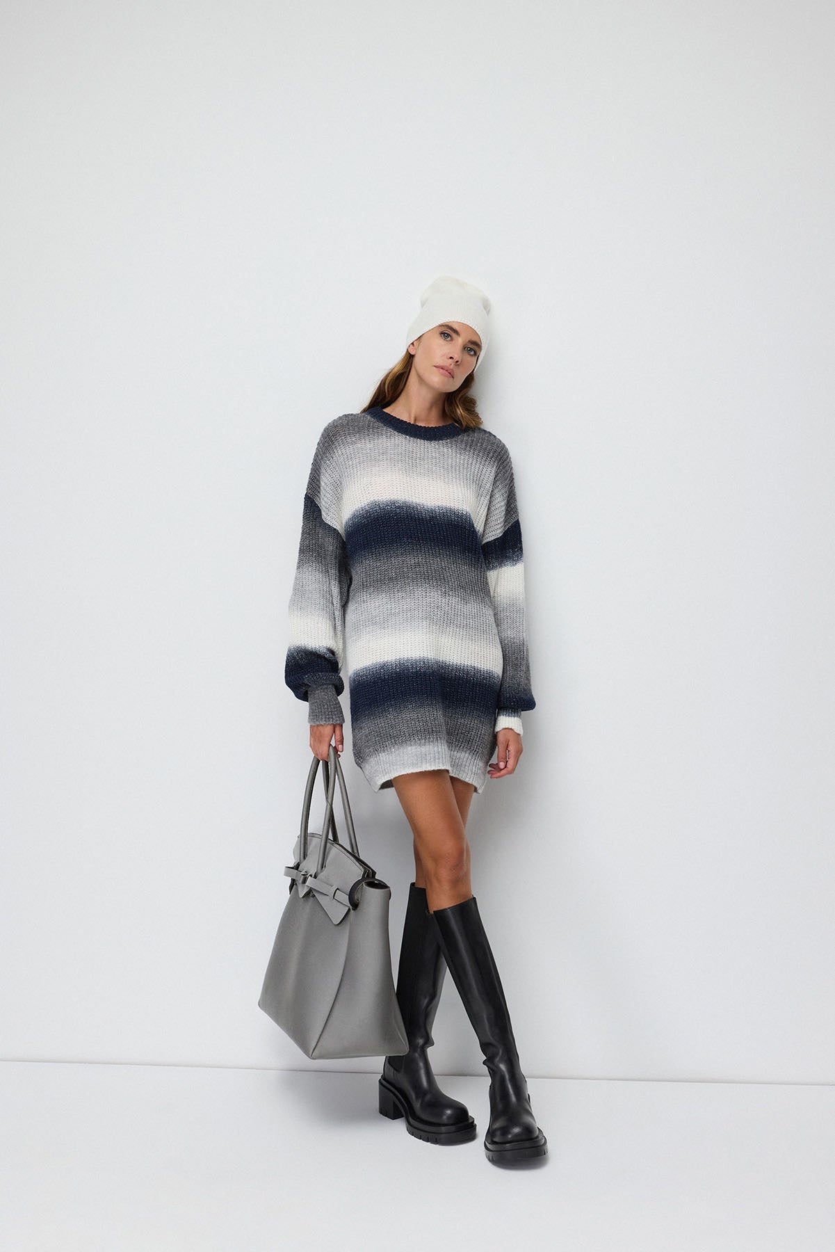 Strick-Minikleid