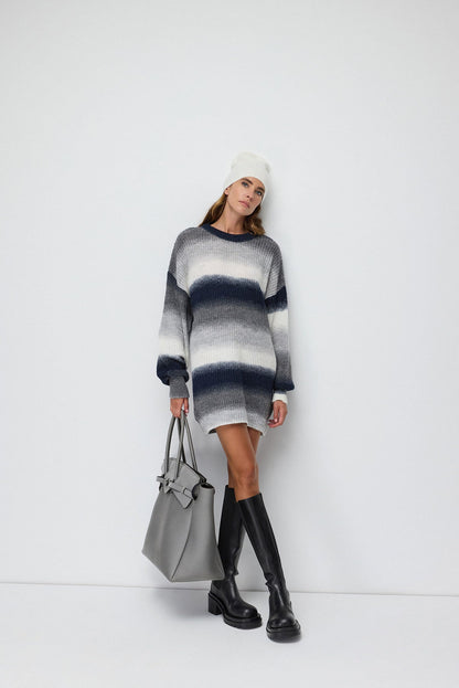 Strick-Minikleid