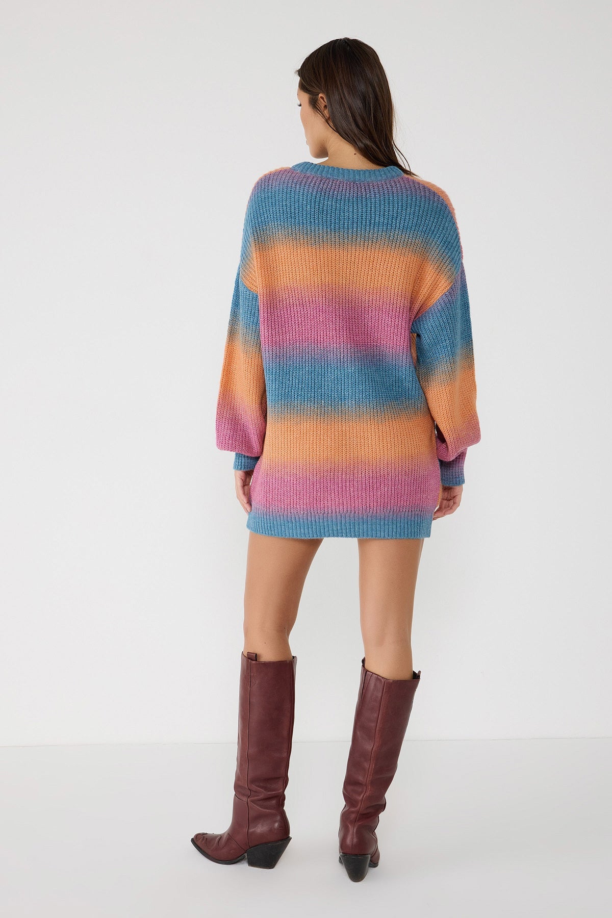 Strick-Minikleid