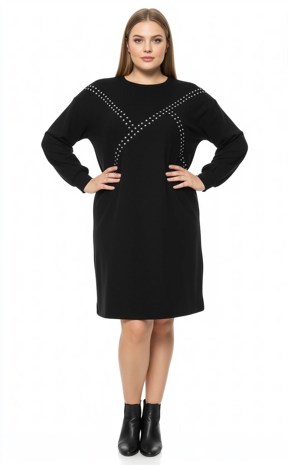 Strick-Minikleid
