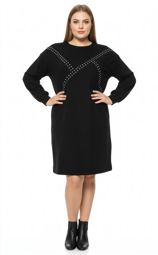 Strick-Minikleid