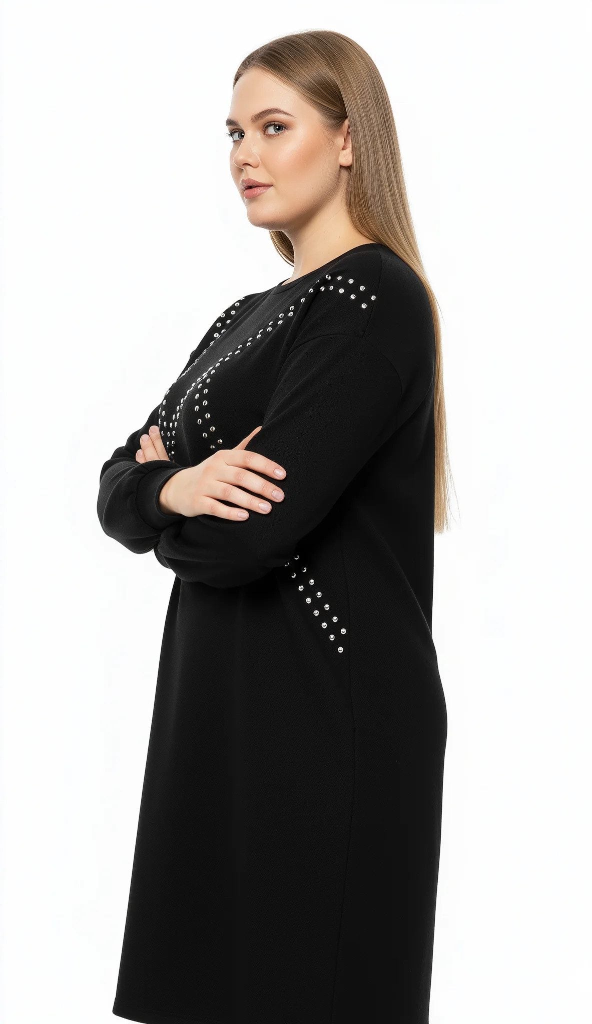 Strick-Minikleid