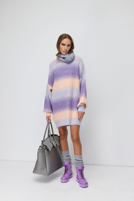 Strick-Minikleid