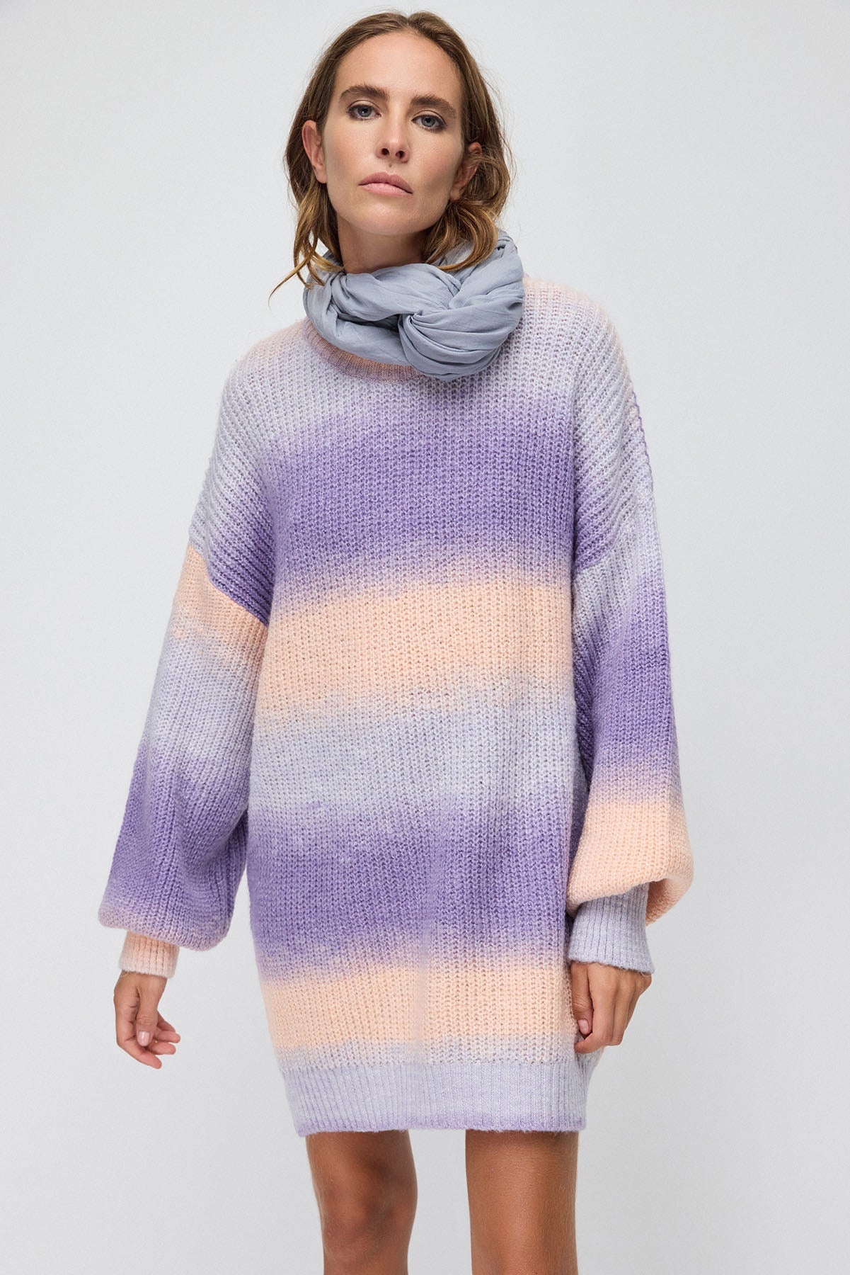 Strick-Minikleid
