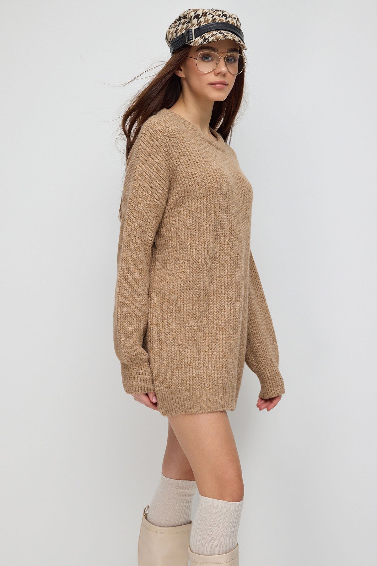Oversize-Strickpullover