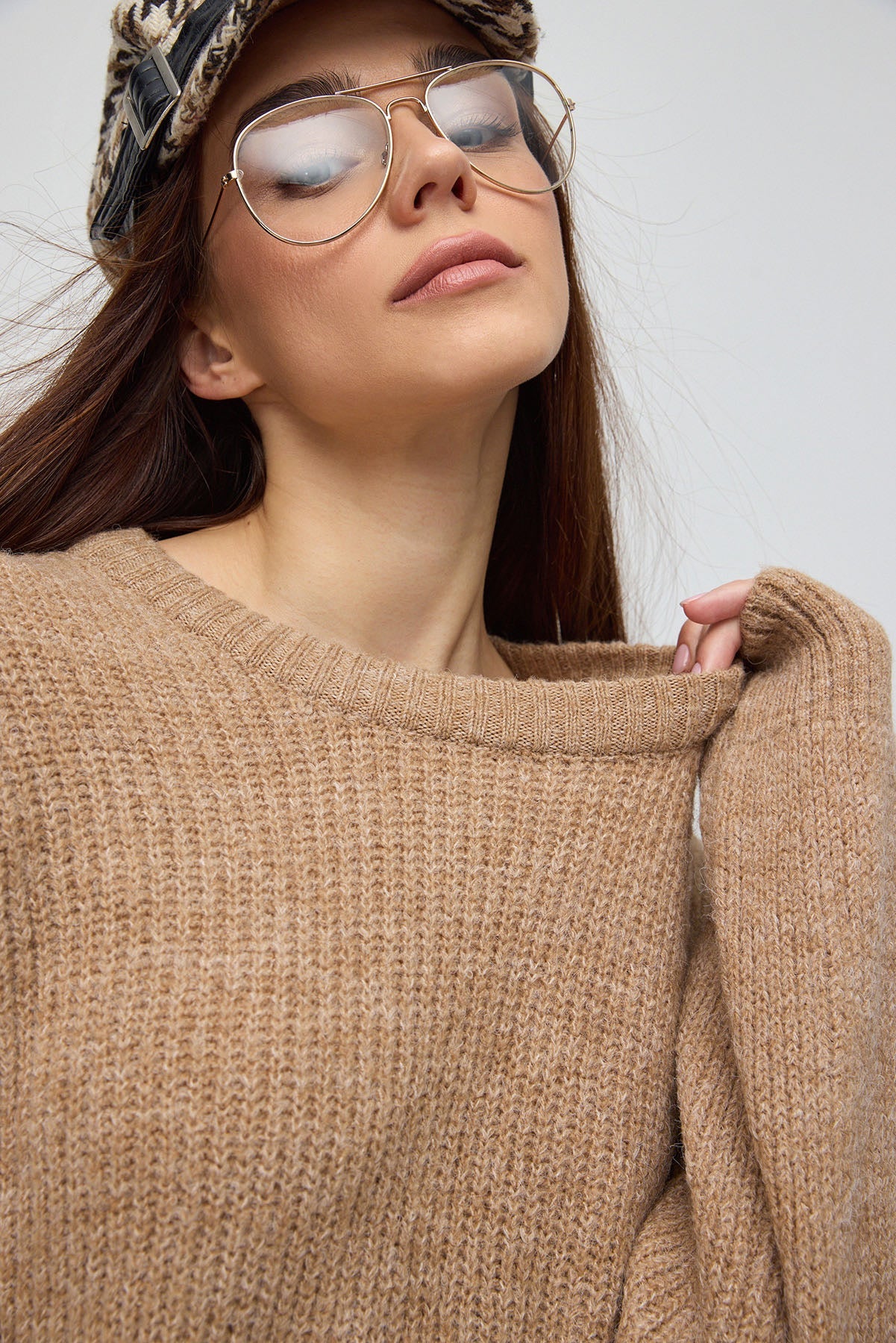 Oversize-Strickpullover