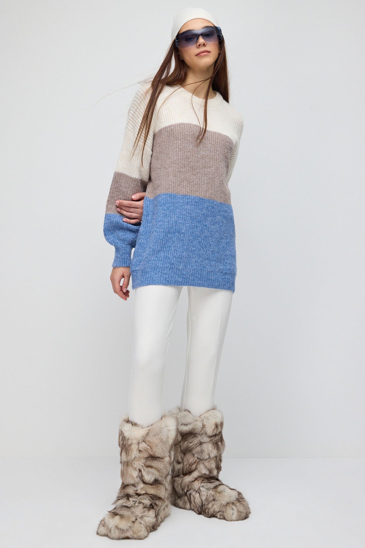 Oversize-Strickpullover