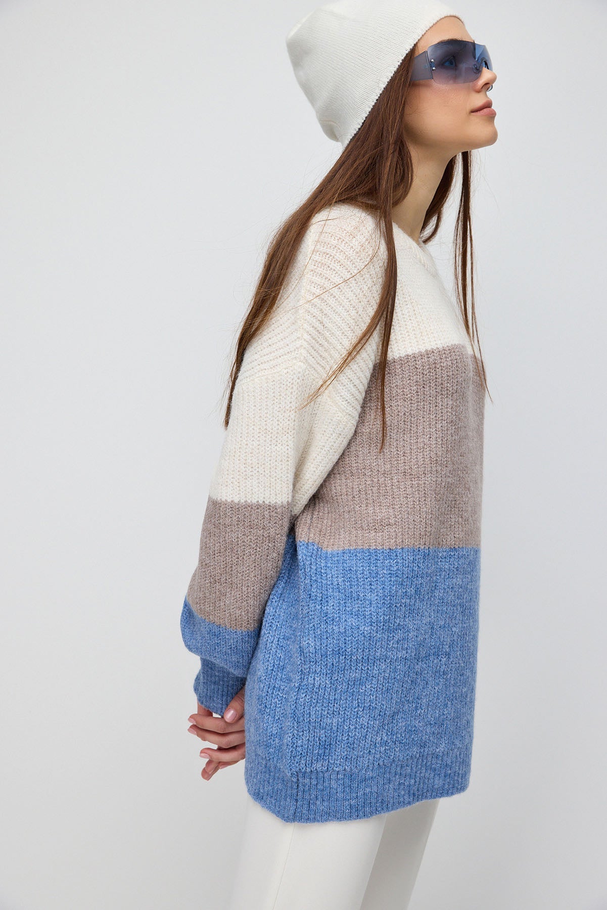 Oversize-Strickpullover