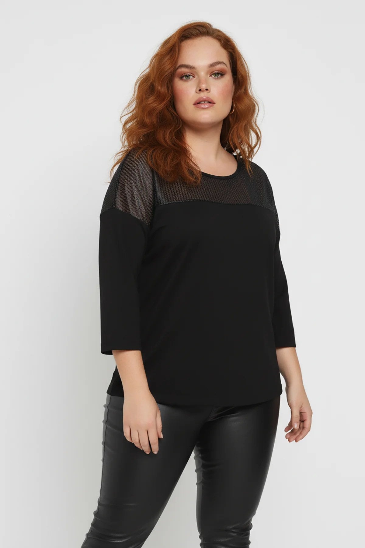Bluse mit Paillettendetails
