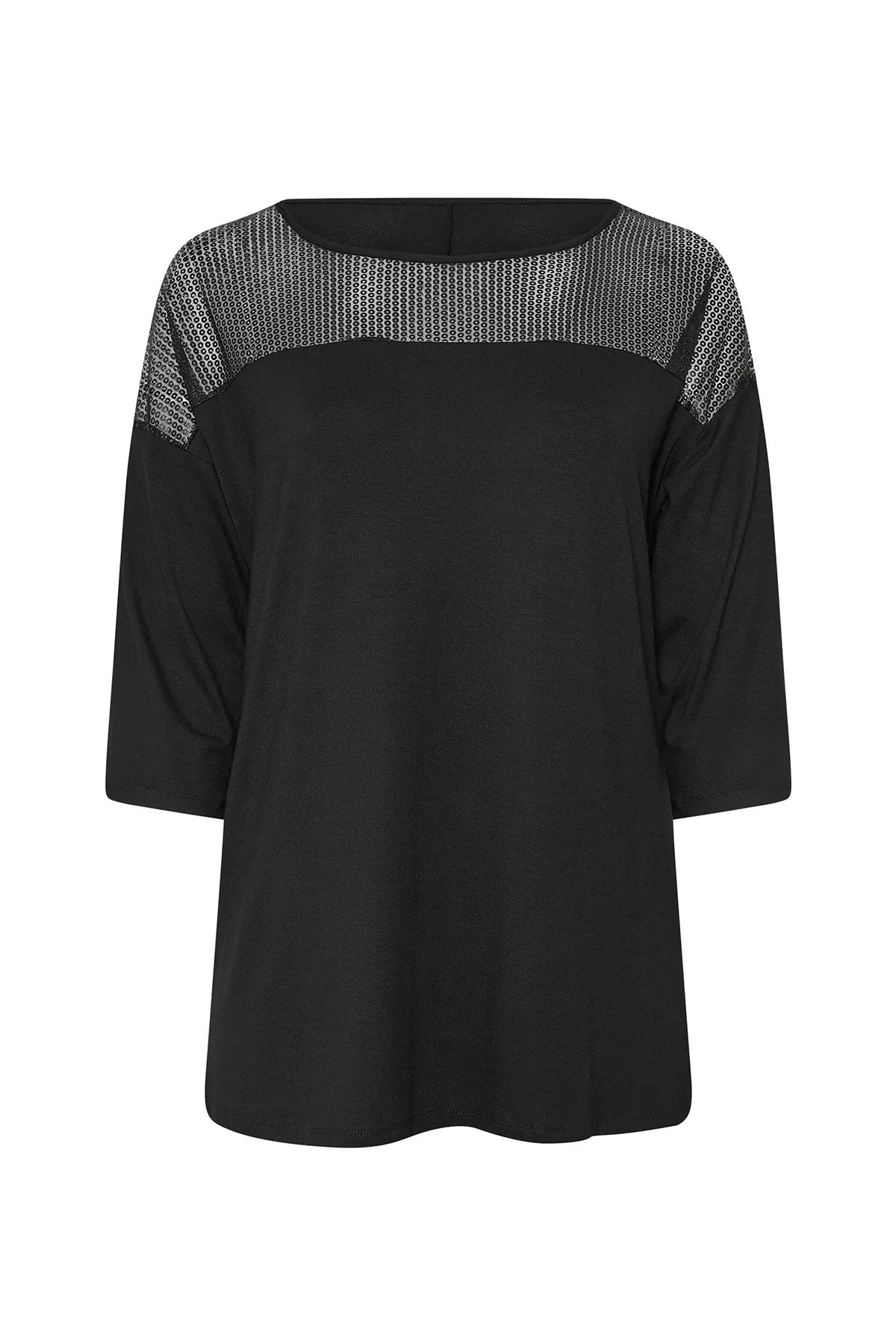 Bluse mit Paillettendetails