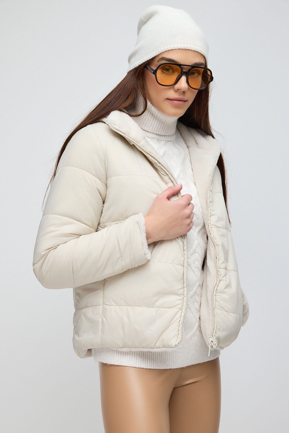 Doppelseitige Jacke