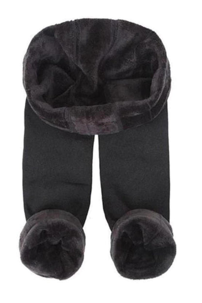 Damen Thermo Plüsch Leggings