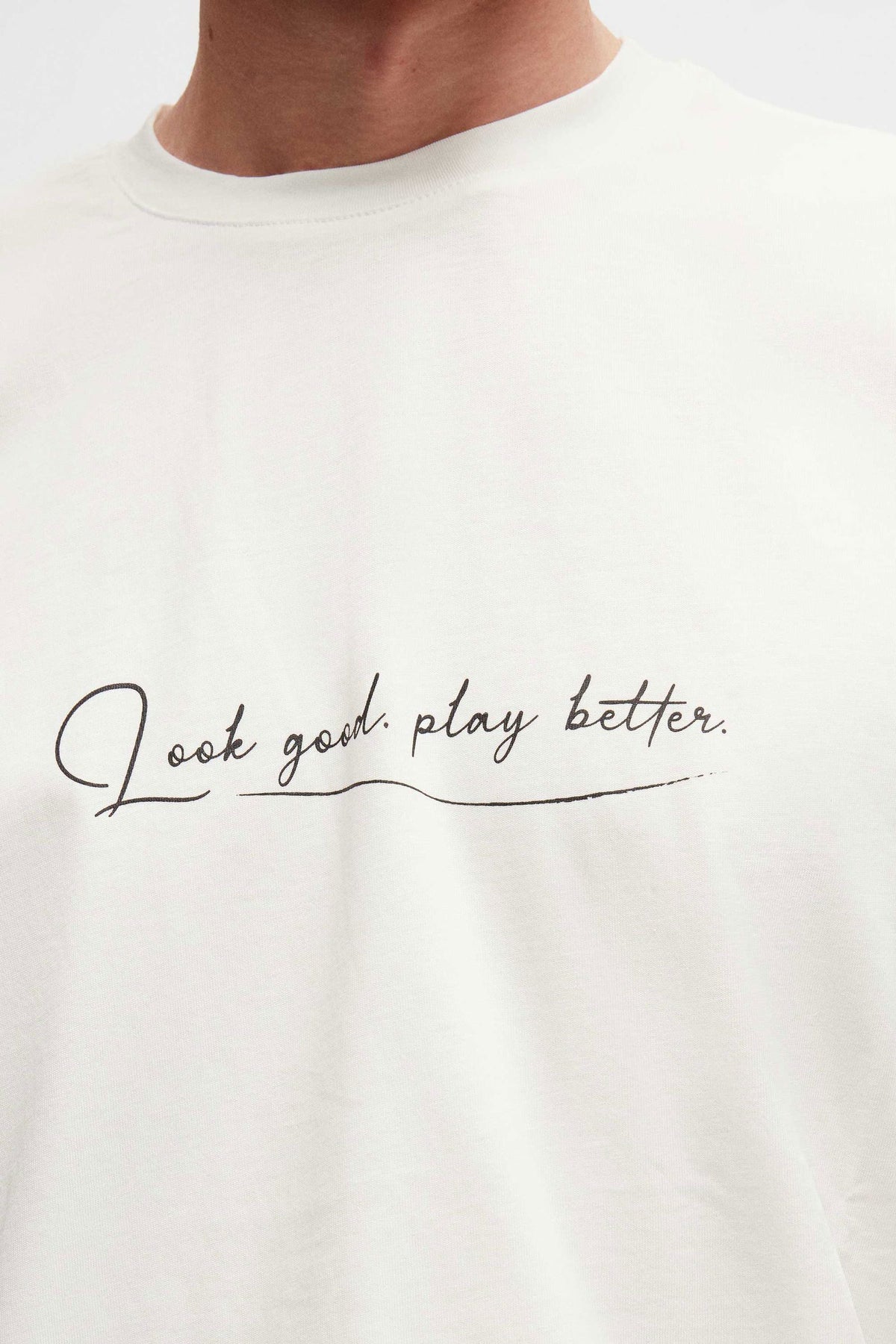 Twn Oversized Bedrucktes T-Shirt