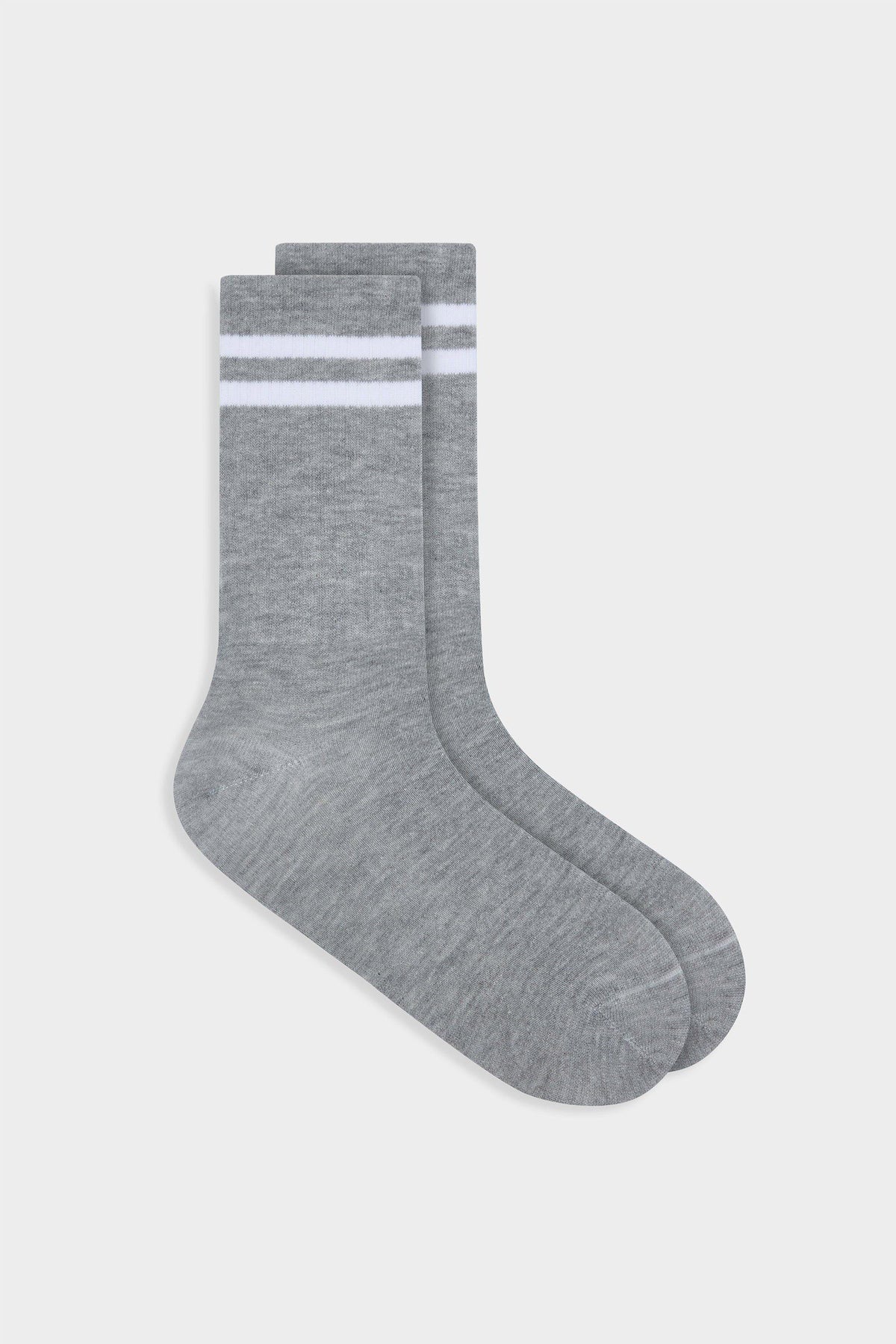 Schwarz Gestreifte Tennissocken - 3 Paar
