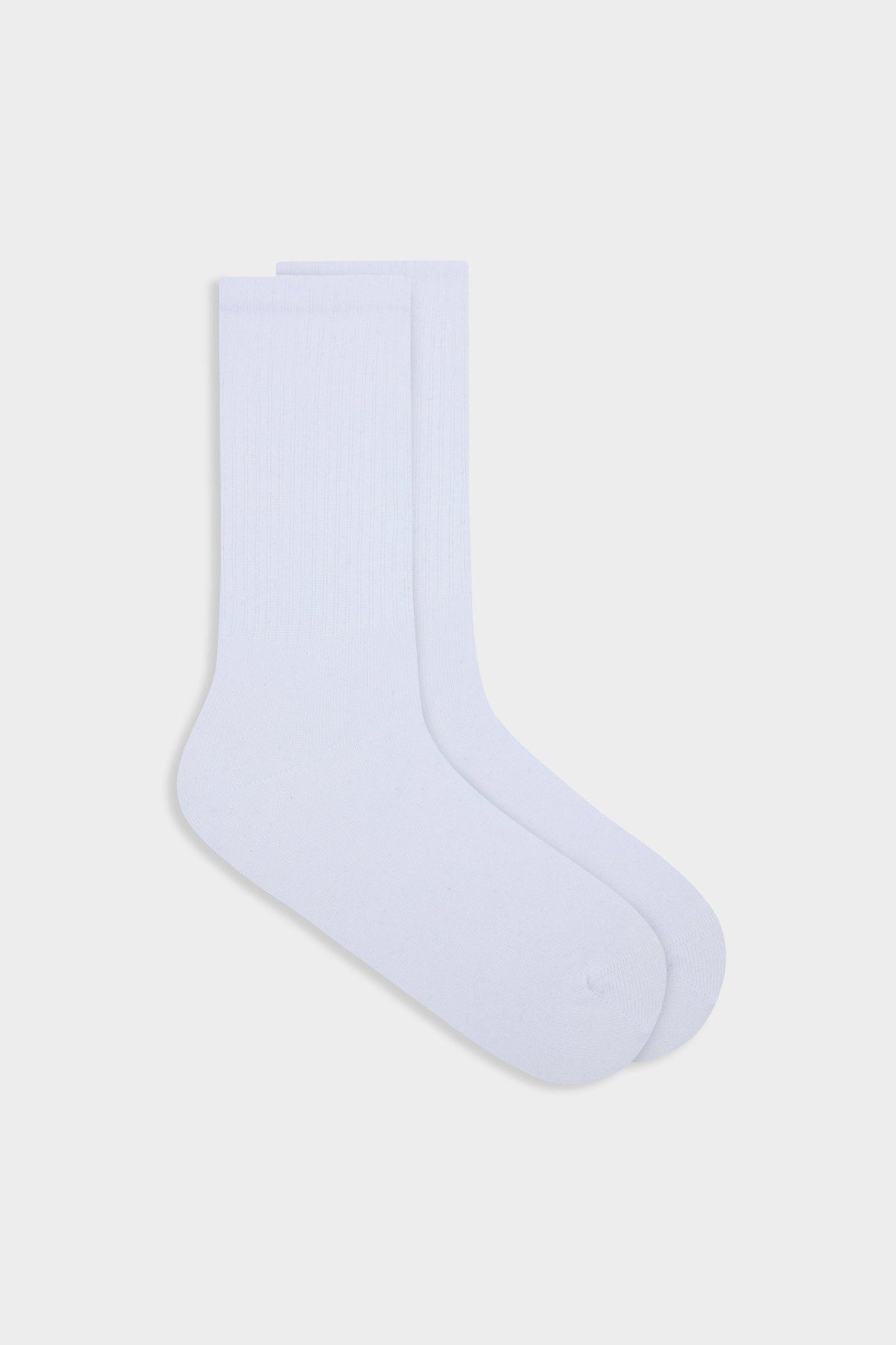 Schwarze Baumwoll-Tennissocken - 3 Paar