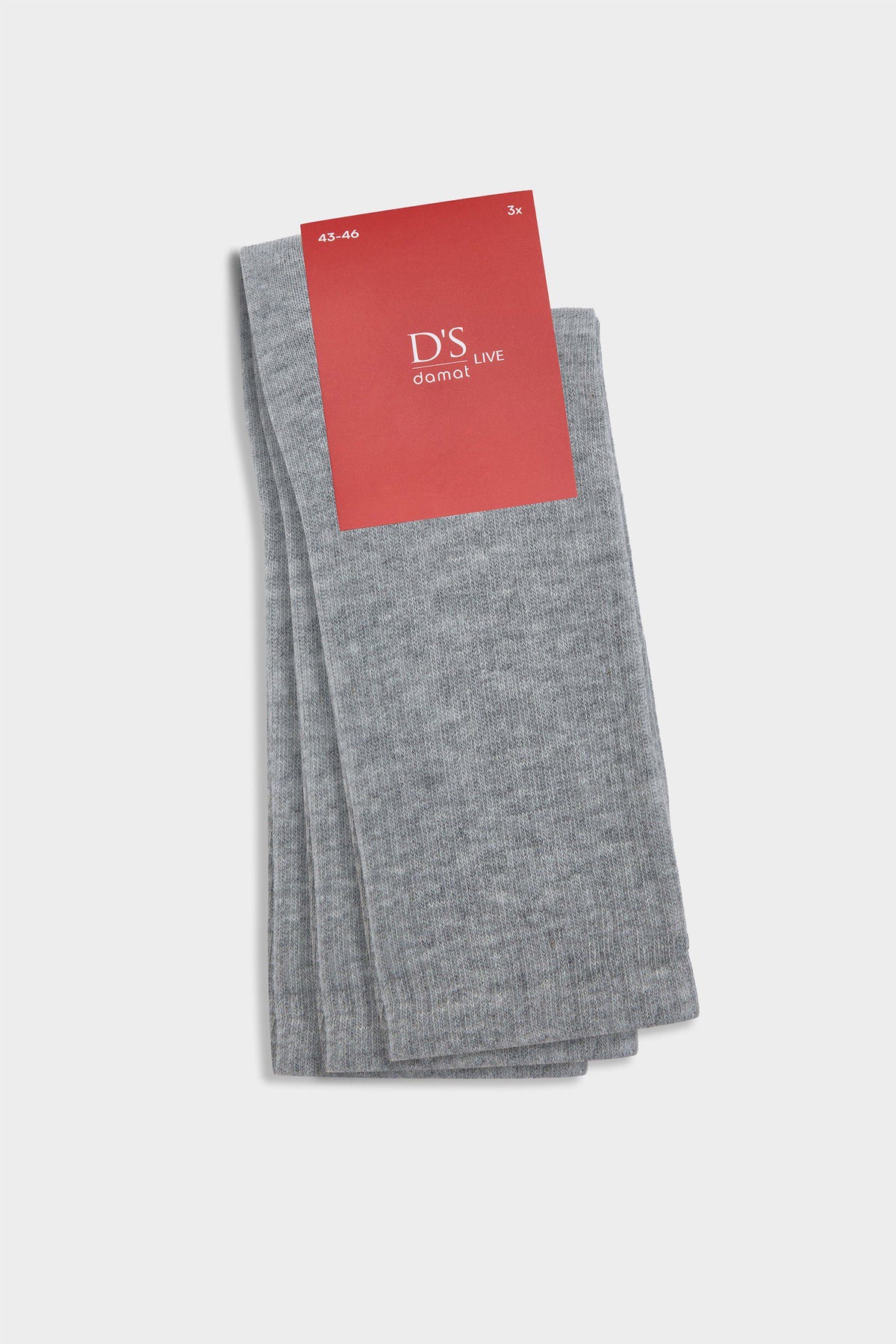 Schwarze Baumwoll-Tennissocken - 3 Paar