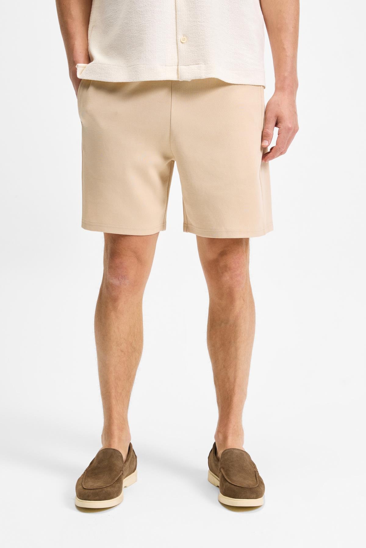 GRIMELANGE TYRONE Herren Relaxed Fit Shorts Beige
