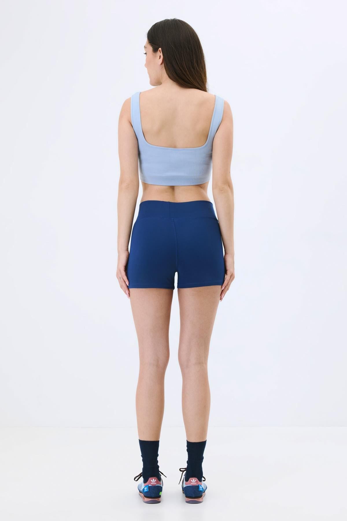 Aktive High-Waist Damen Shorts
