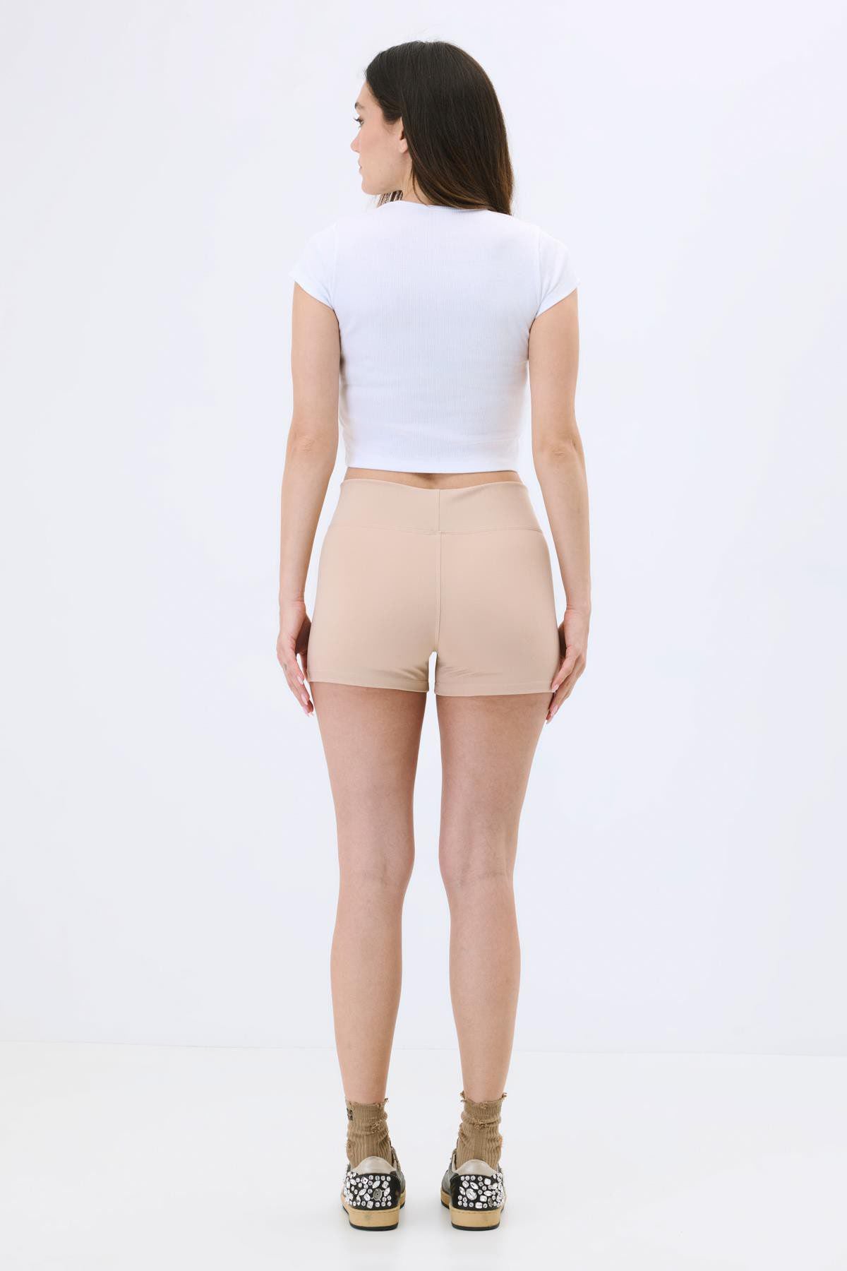 Aktive High-Waist Damen Shorts