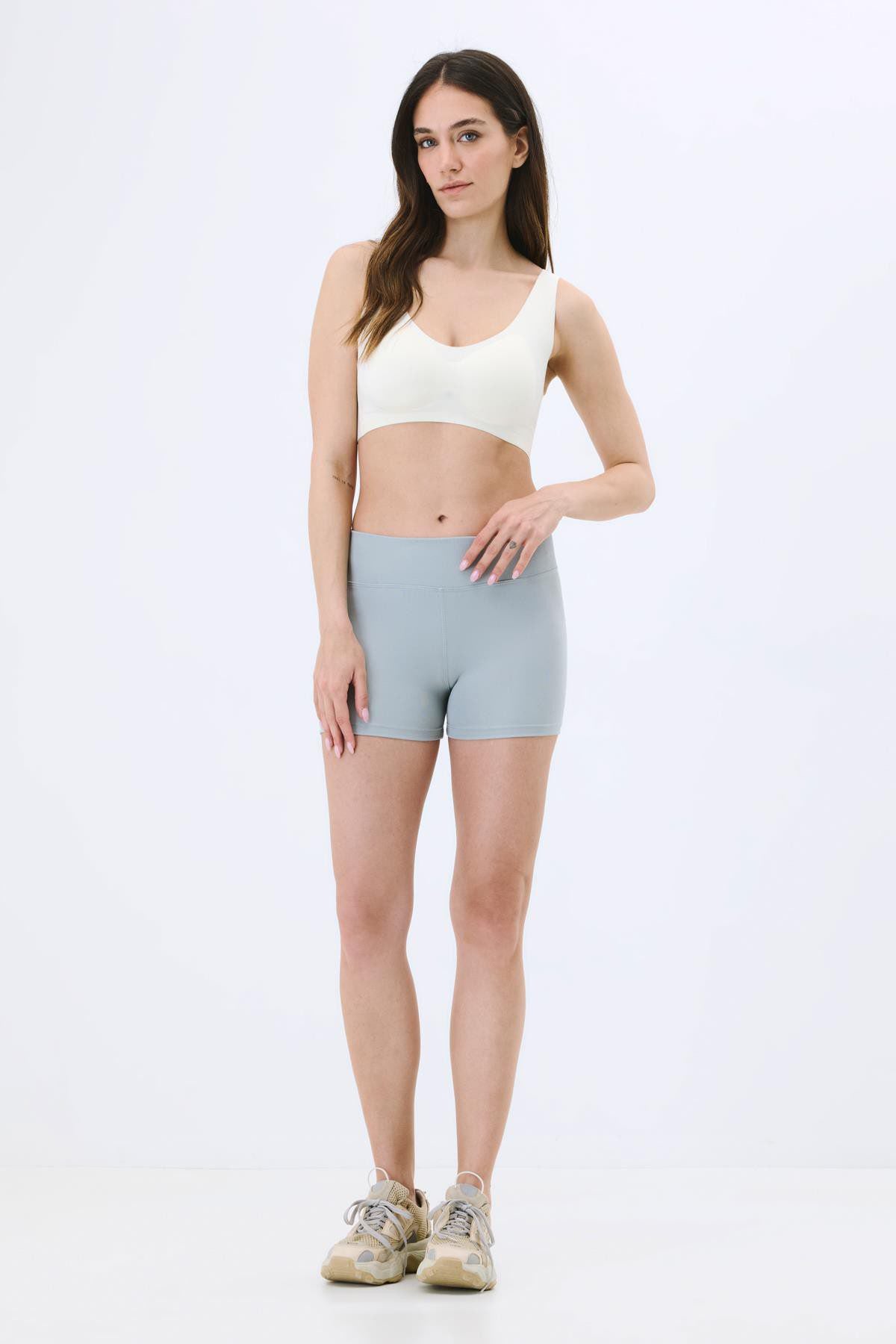 Aktive High-Waist Damen Shorts