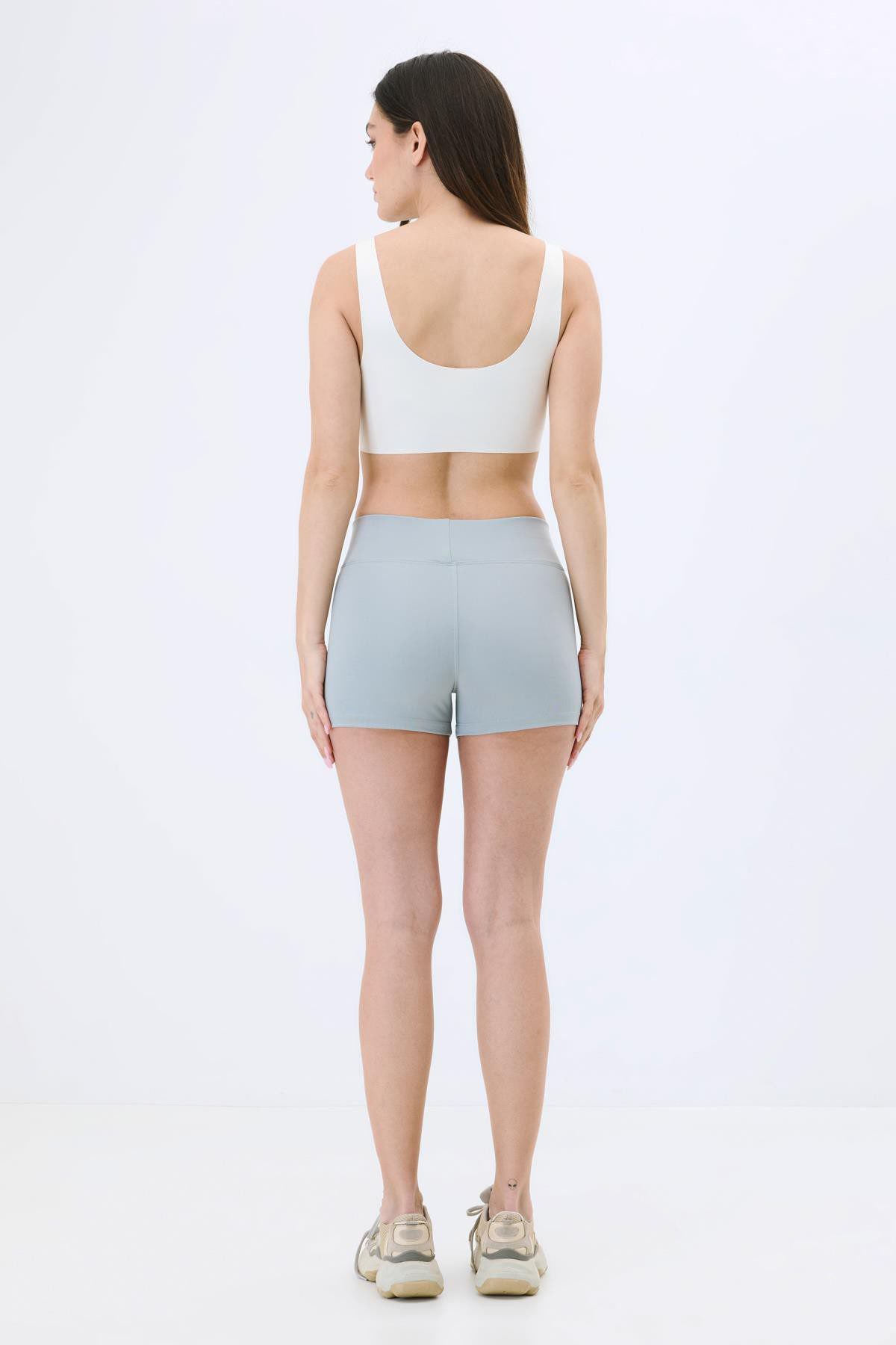 Aktive High-Waist Damen Shorts