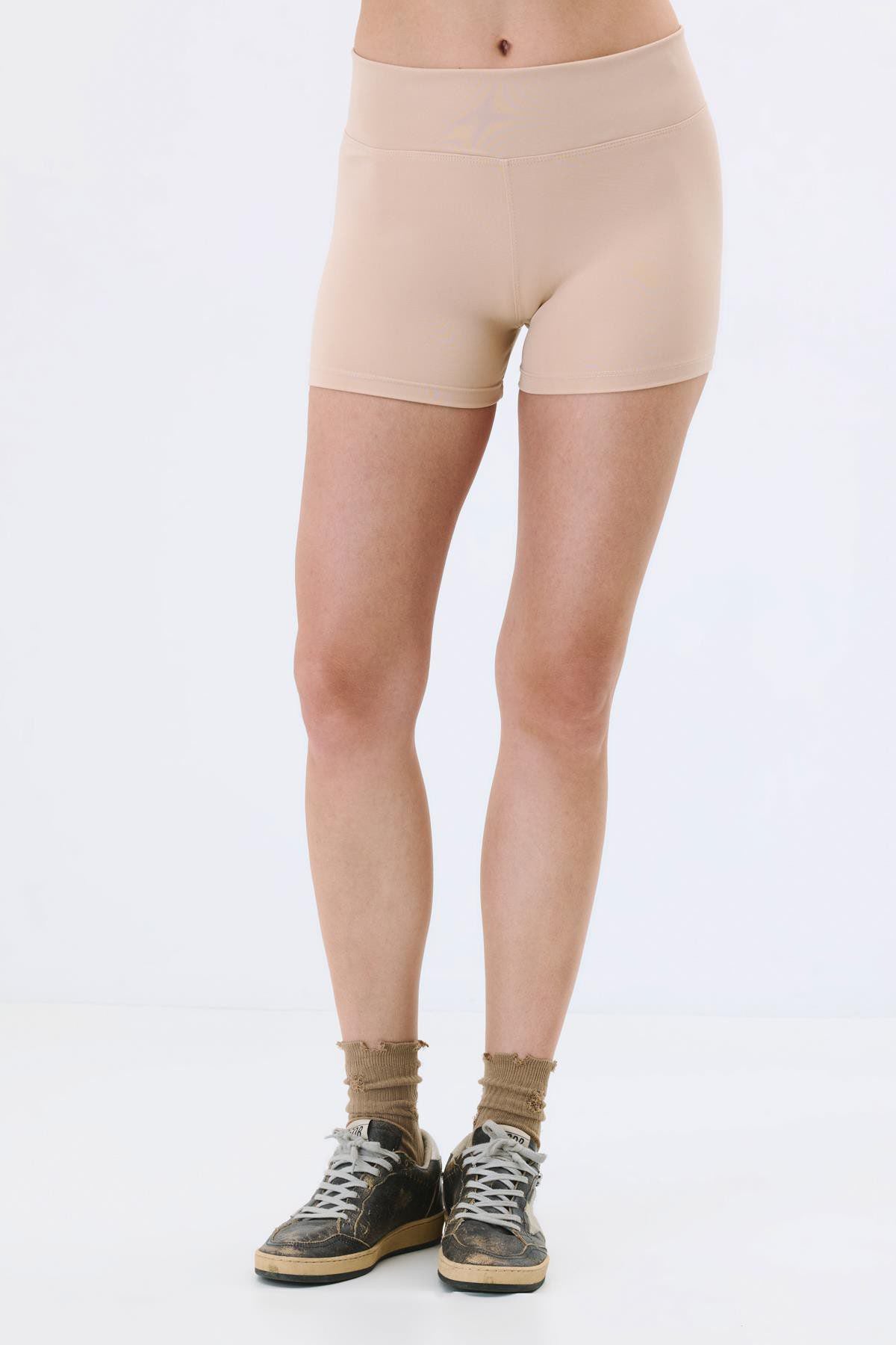 Aktive High-Waist Damen Shorts