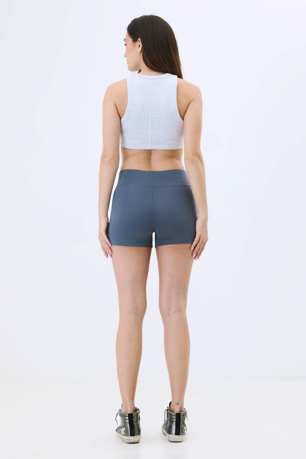 Aktive High-Waist Damen Shorts