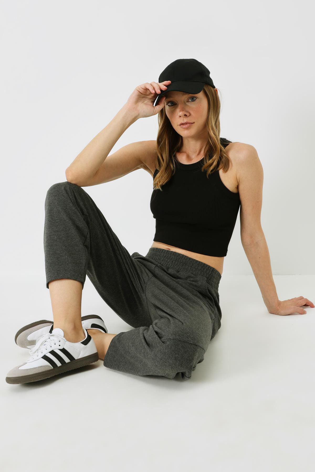 Damen Jogginghose mit Stickdetails