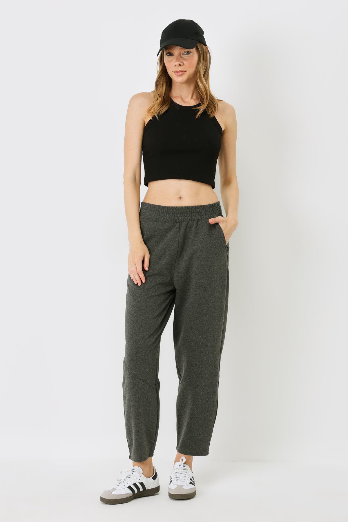 Damen Jogginghose mit Stickdetails