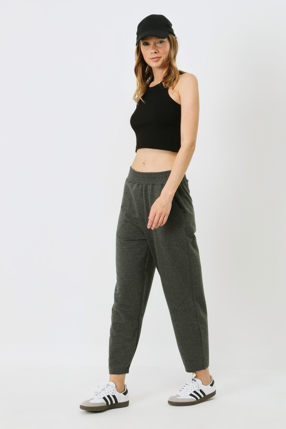 Damen Jogginghose mit Stickdetails
