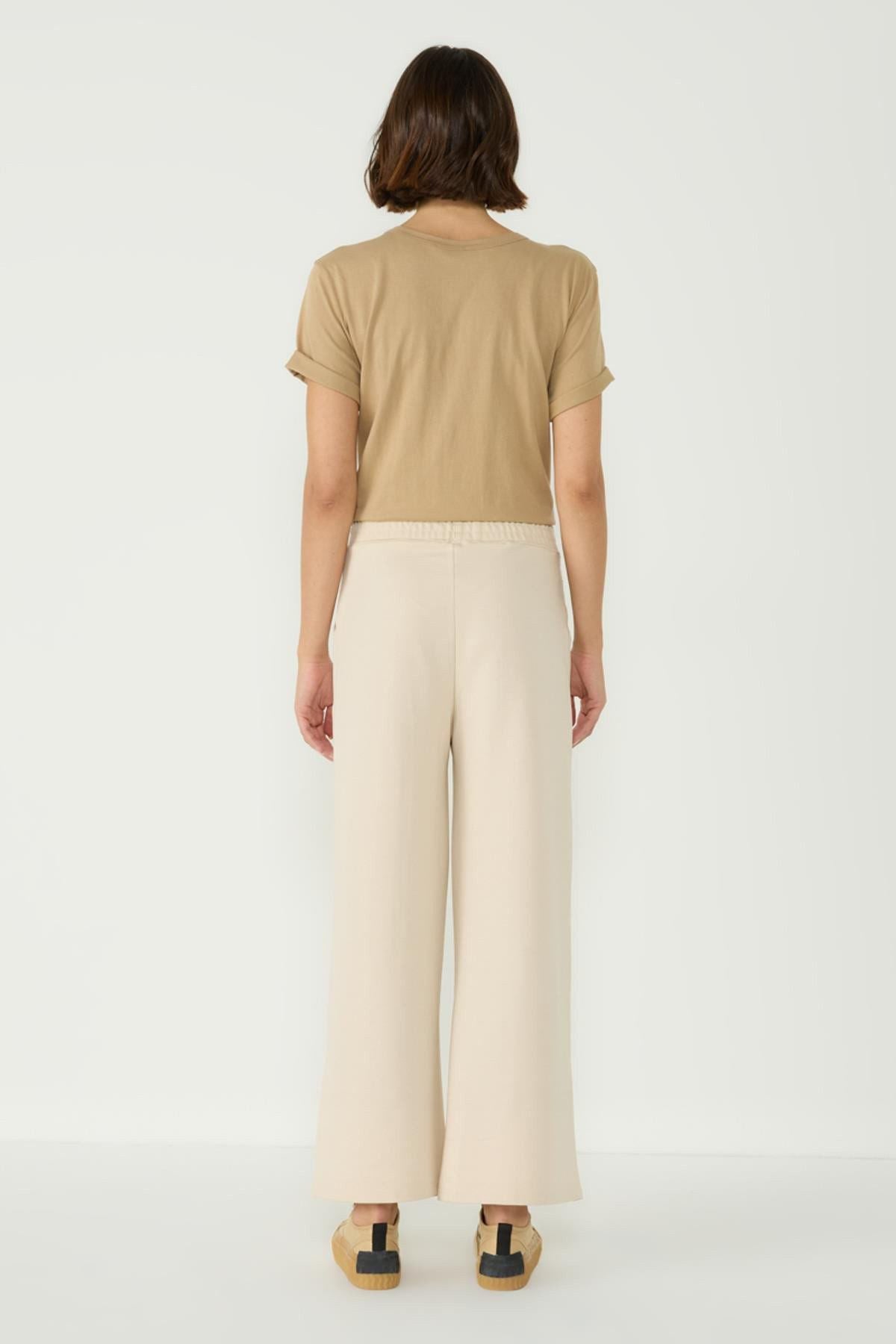 Damen Stitch Detail Palazzo Sweatpants