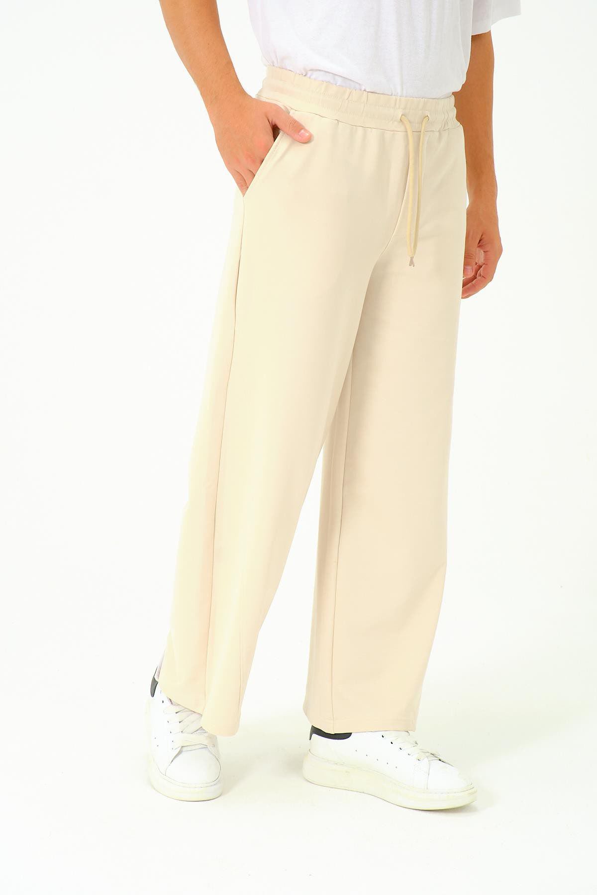 Herren Baggy Jogginghose mit elastischem Bund