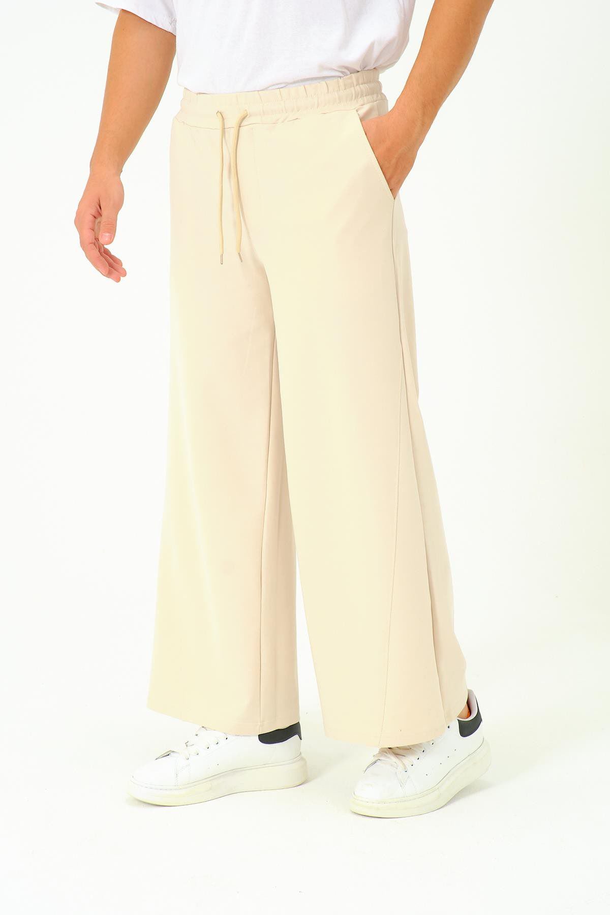 Herren Baggy Jogginghose mit elastischem Bund
