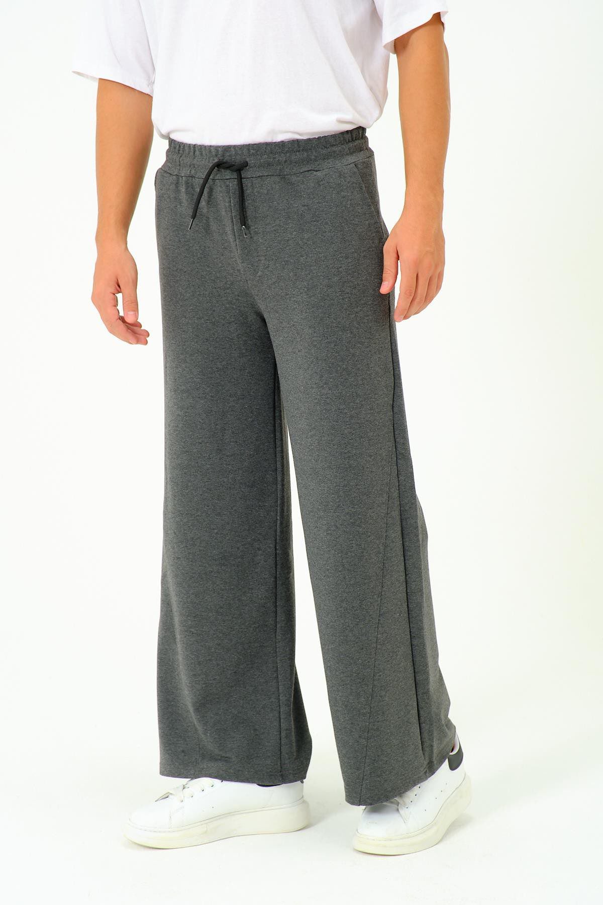 Herren Baggy Jogginghose mit elastischem Bund