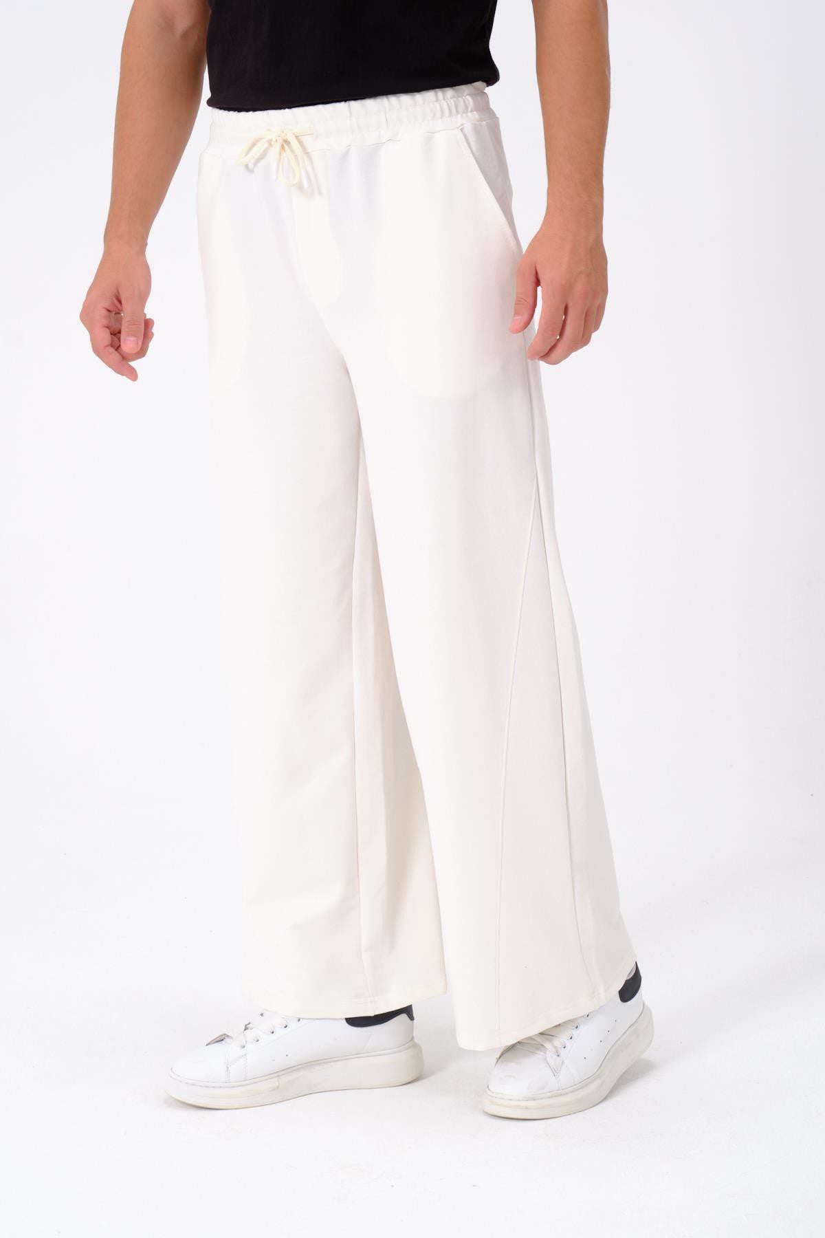 Herren Baggy Jogginghose mit elastischem Bund