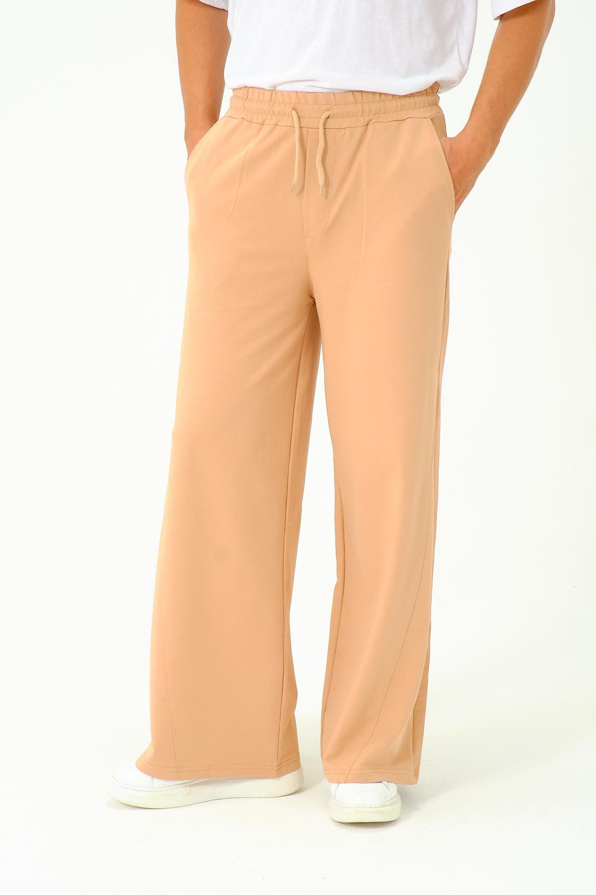 Herren Baggy Jogginghose mit elastischem Bund