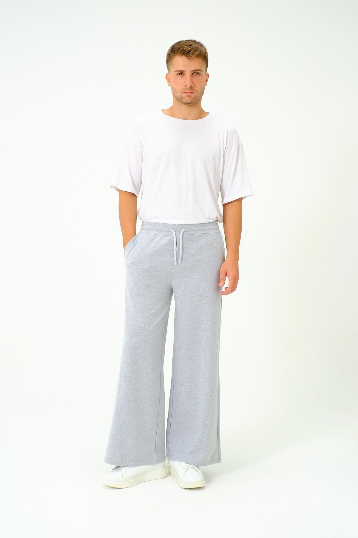 Herren Baggy Jogginghose mit elastischem Bund