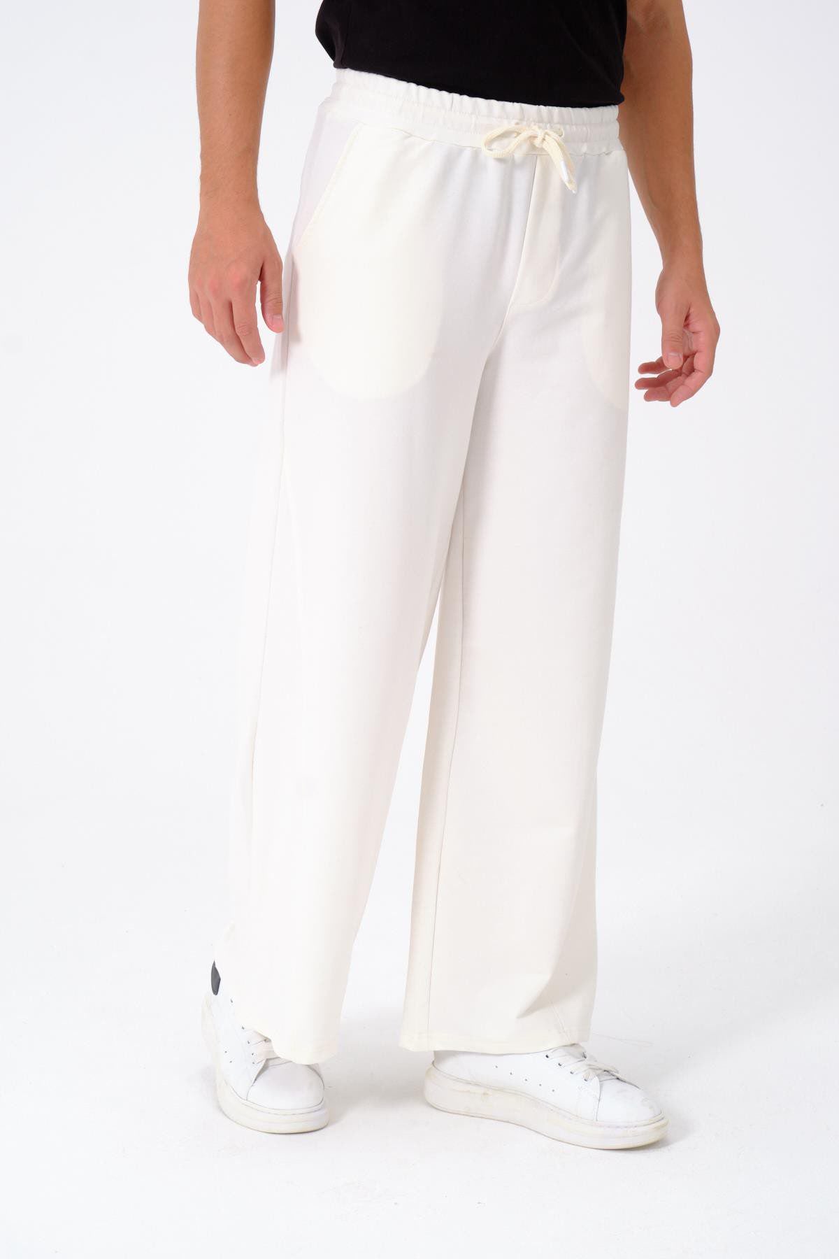 Herren Baggy Jogginghose mit elastischem Bund