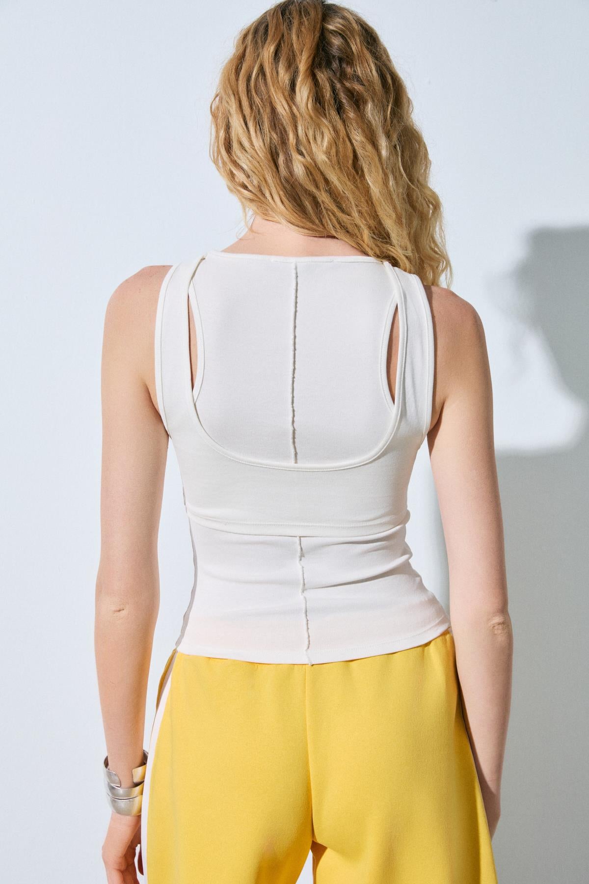 UNIFIE Damen Weiche Zweiteilige Bluse