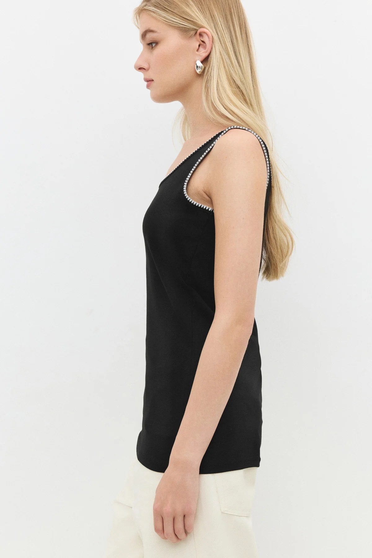 Ärmellose Bluse