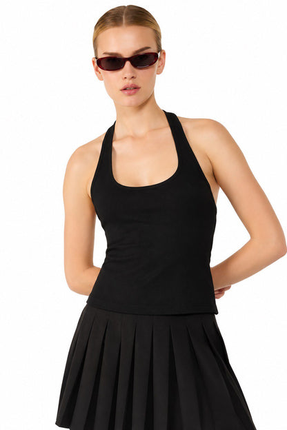 Ärmellose Bluse