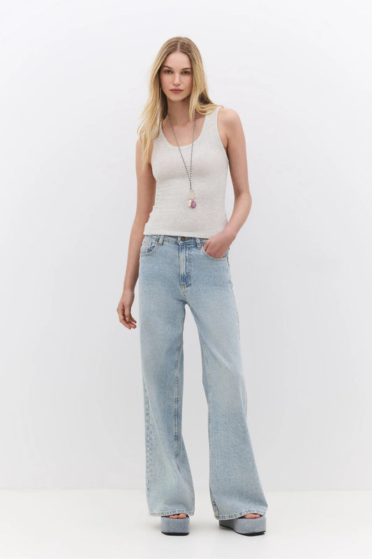Ärmellose Bluse