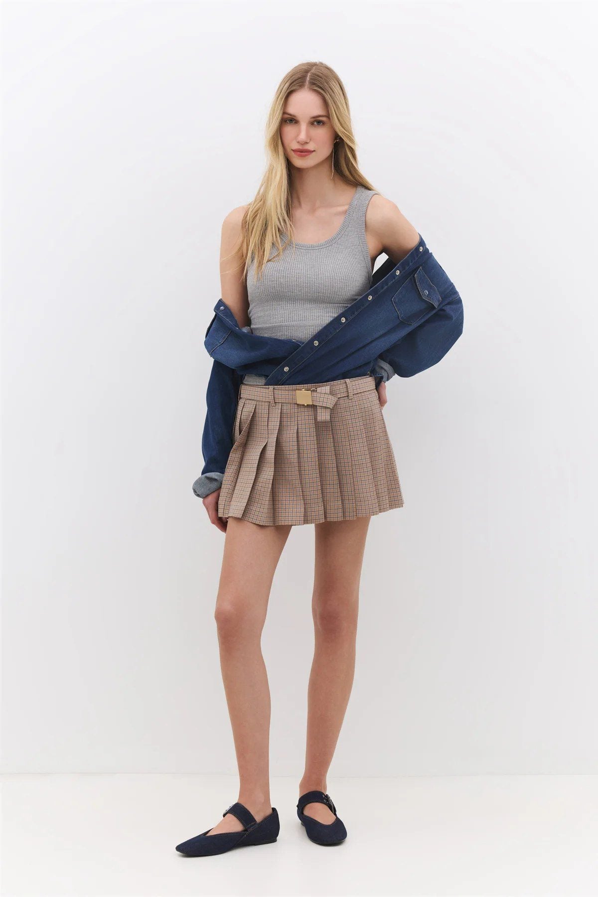 Ärmellose Bluse