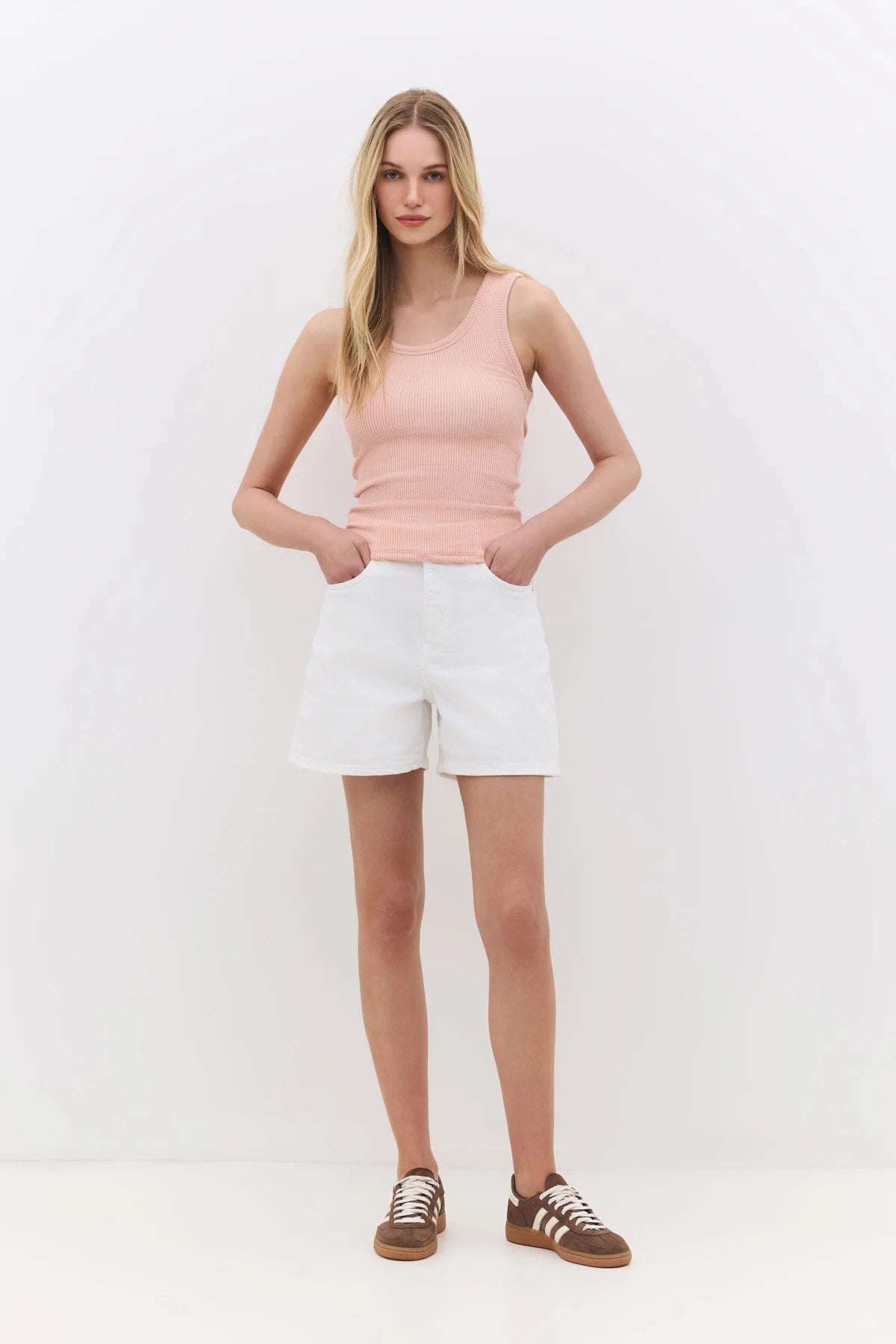 Ärmellose Bluse