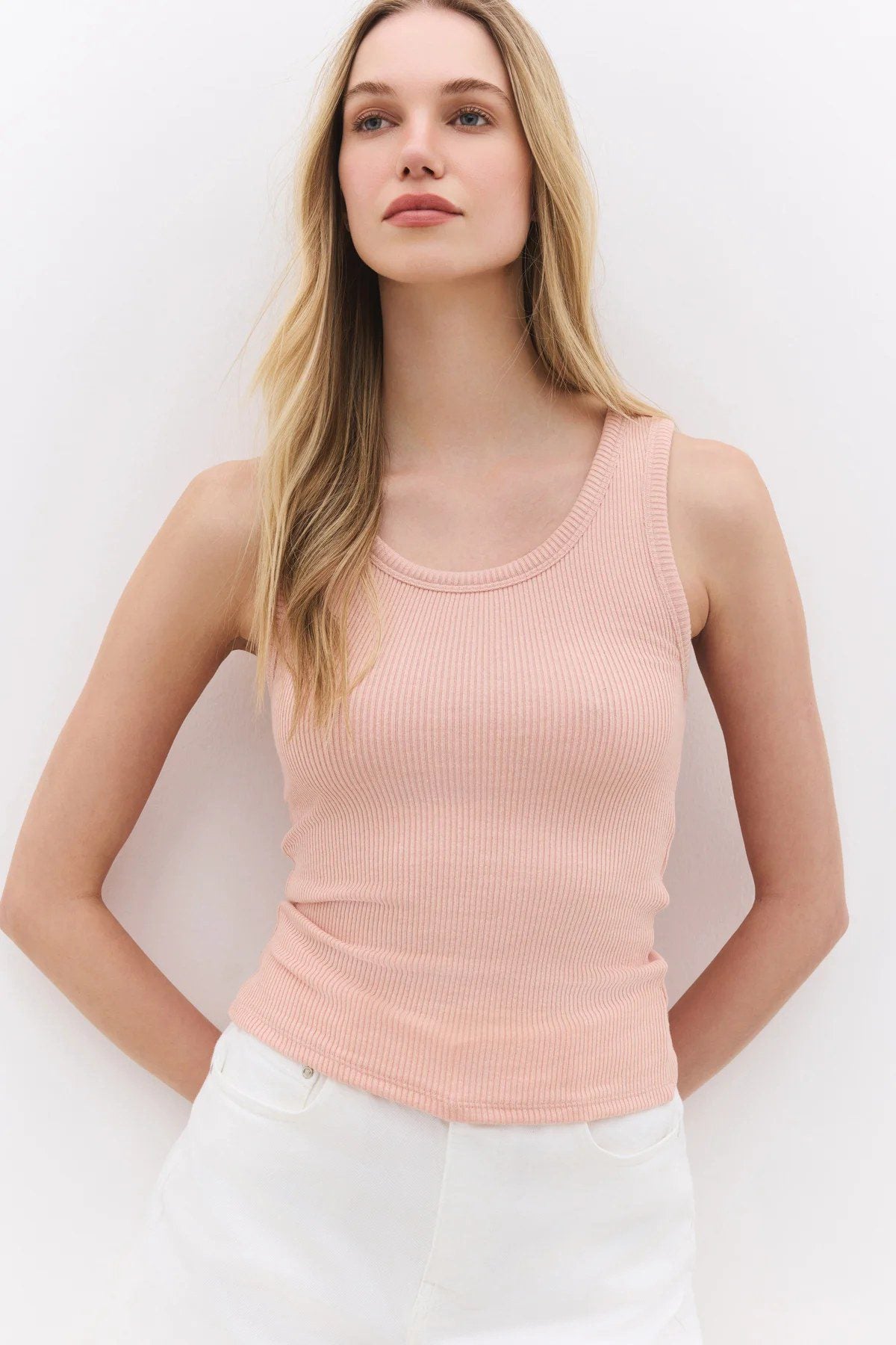 Ärmellose Bluse