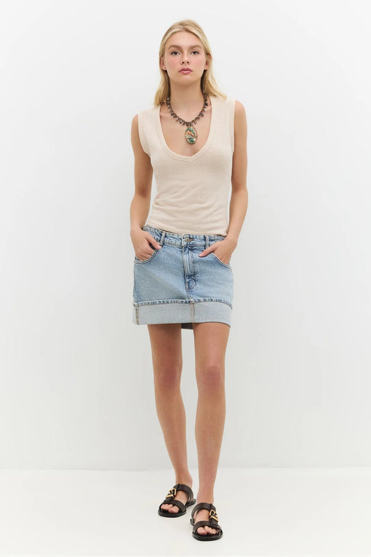 Ärmellose Bluse