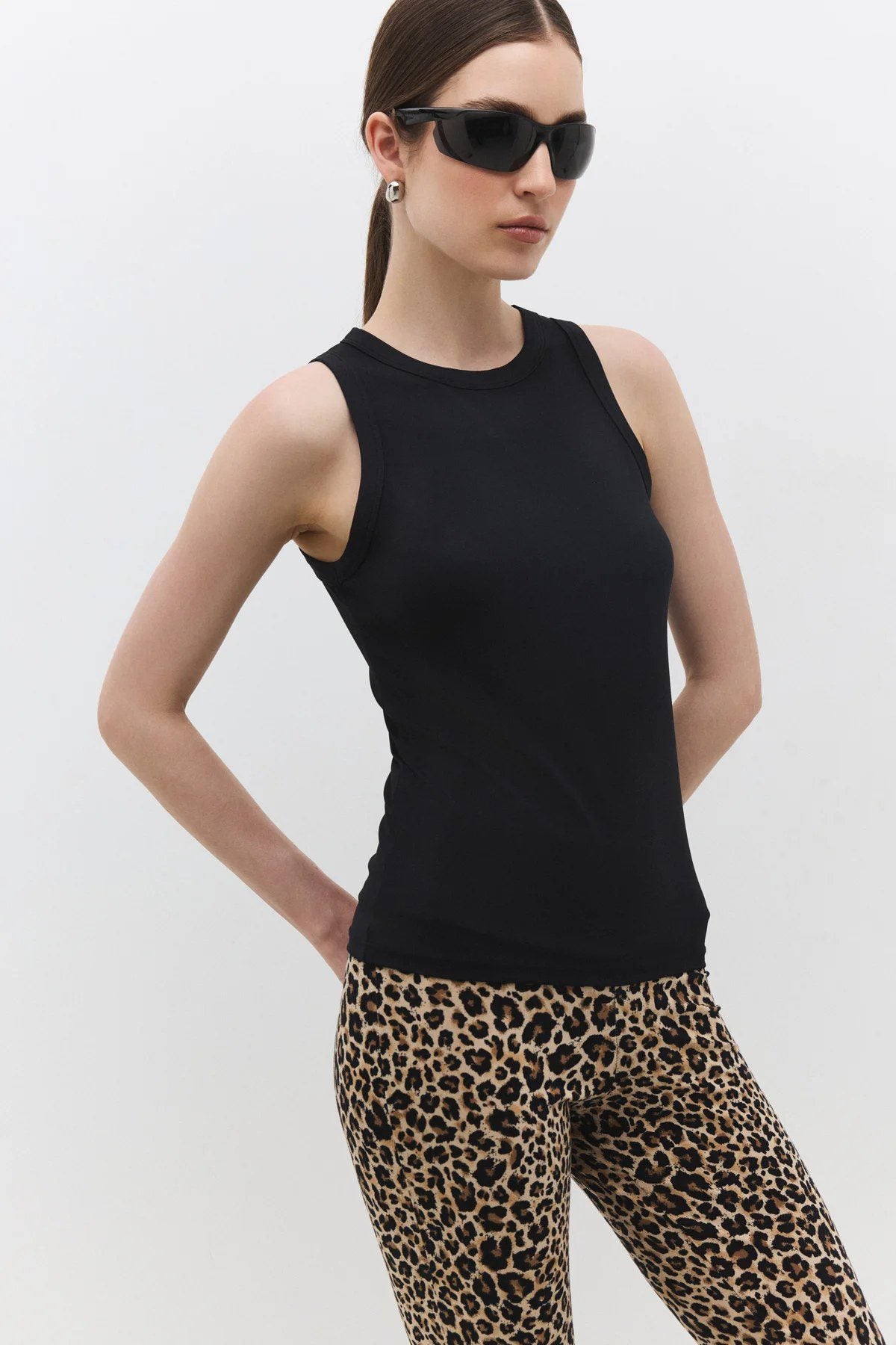 ärmellose Bluse