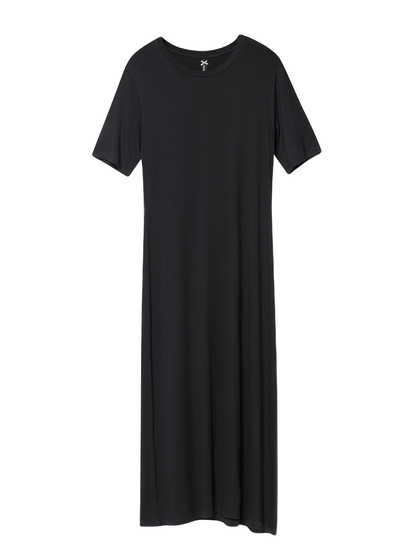 Langes Basic-Kleid