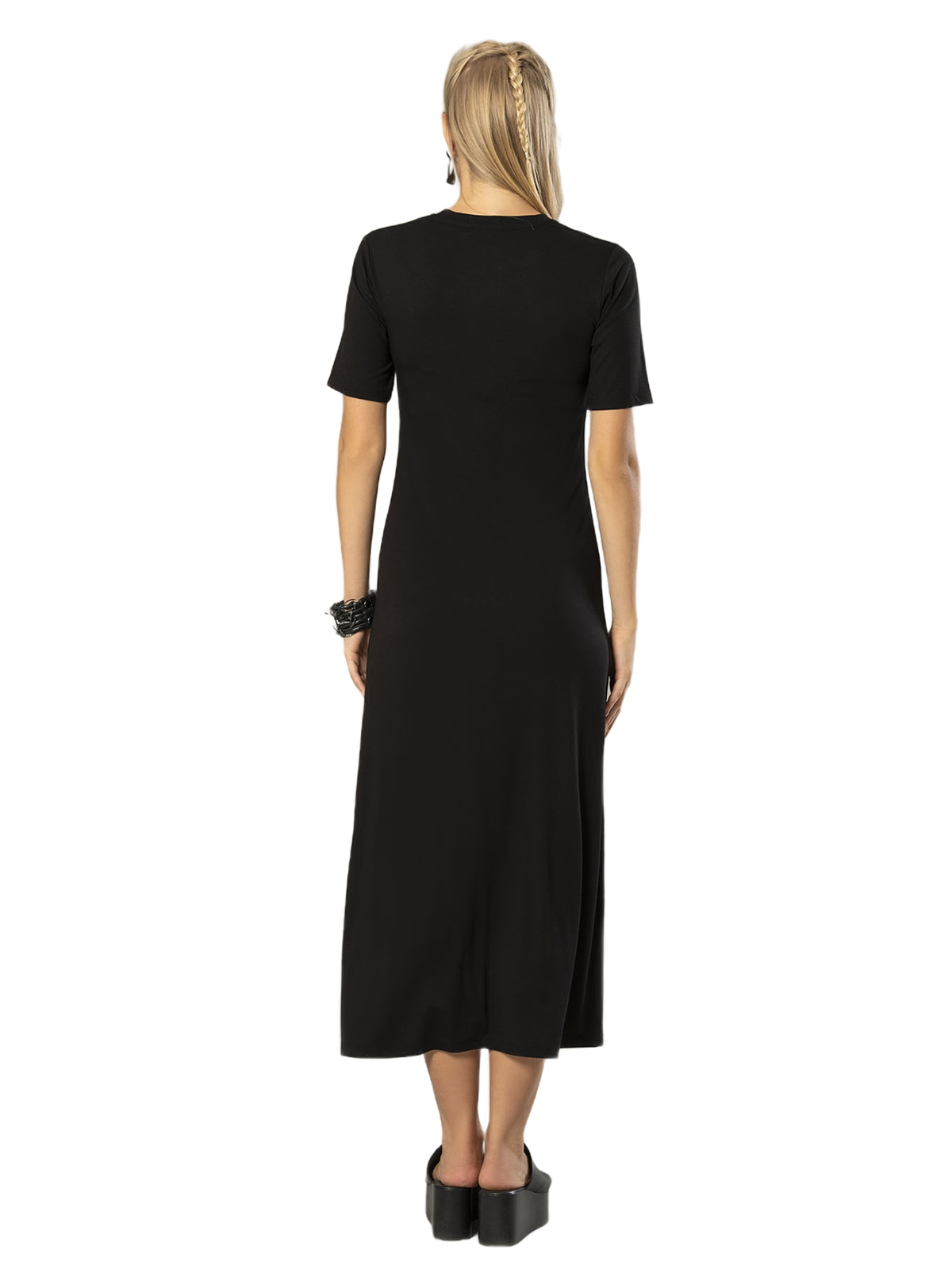 Erdem İç Giyim Langes Basic-Kleid Siyah