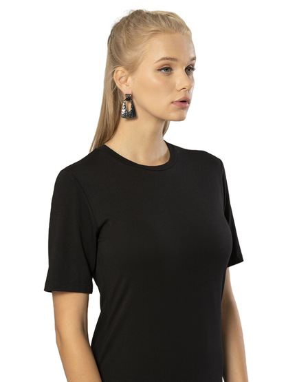 Langes Basic-Kleid